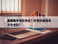 美国前十
杰出青年电影排名？好看的美国青少年电影？