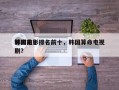 韩国前十
算命电影排名前十，韩国算命电视剧？