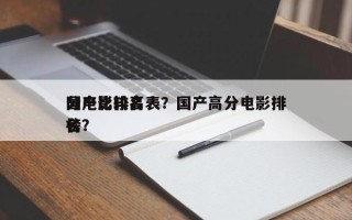 国产比较高
分电影排名表？国产高分电影排名
榜？