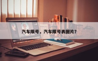 汽车限号，汽车限号表图片？