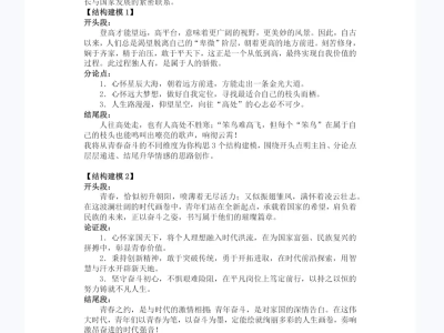 2026届高三开学模拟作文试题+范文+写作指导