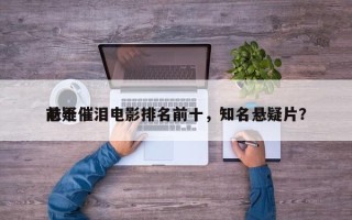 前十
悬疑催泪电影排名前十，知名悬疑片？