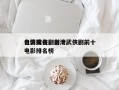 台湾武侠剧前十
电影排名，台湾武侠剧前十
电影排名榜