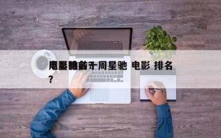 周星驰前十
电影排名？周星驰 电影 排名
？