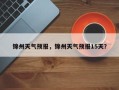 锦州天气预报，锦州天气预报15天？