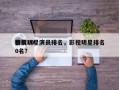 影视明星演员排名，影视明星排名
榜前100名？