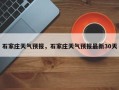 石家庄天气预报，石家庄天气预报最新30天