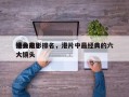 港台前十
镜头电影排名，港片中最经典的六大镜头