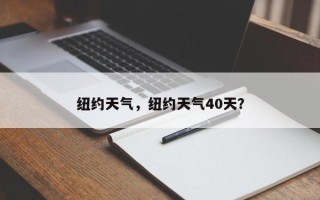 纽约天气，纽约天气40天？