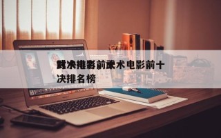 武术电影前十
对决排名，武术电影前十
对决排名榜