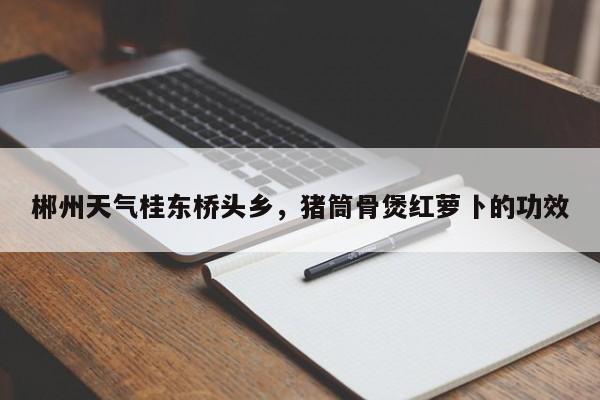 郴州天气桂东桥头乡，猪筒骨煲红萝卜的功效-第1张图片