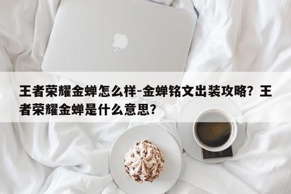 王者荣耀金蝉怎么样-金蝉铭文出装攻略？王者荣耀金蝉是什么意思？-第1张图片
