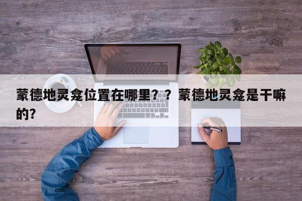 蒙德地灵龛位置在哪里？？蒙德地灵龛是干嘛的？-第1张图片